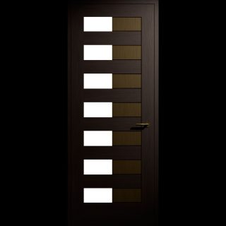 Rift oak, espresso/olive stain, frosted glass