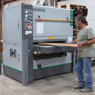 Shop photo - wide belt sander